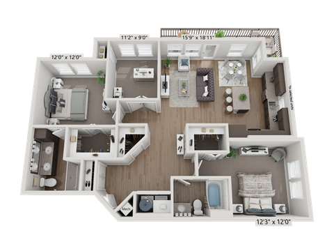 1075 Vaughn 1-2 Beds Apartment for Rent - Photo Gallery 27